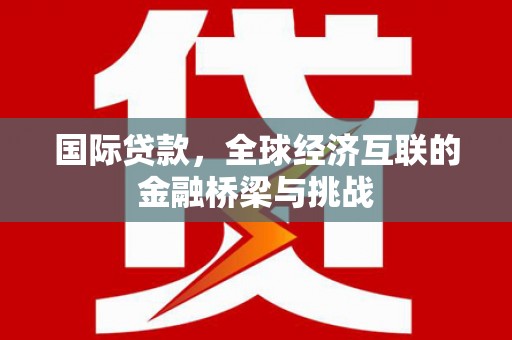 屏南国际贷款，全球经济互联的金融桥梁与挑战