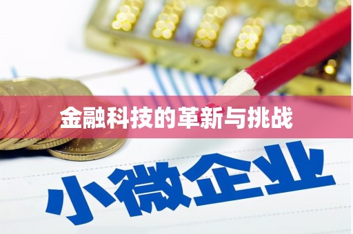 屏南金融科技的革新与挑战