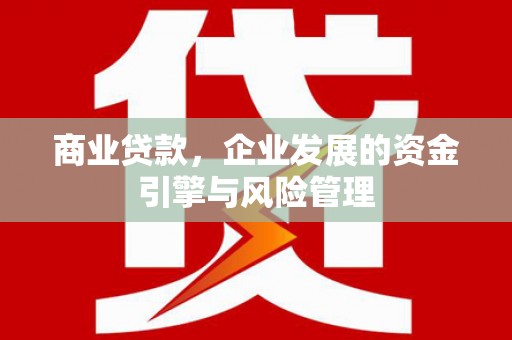 屏南商业贷款，企业发展的资金引擎与风险管理