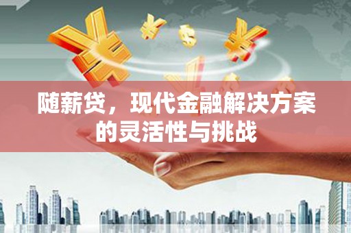 屏南随薪贷，现代金融解决方案的灵活性与挑战