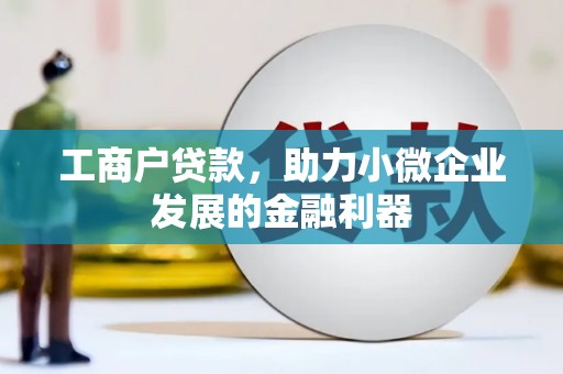 屏南工商户贷款，助力小微企业发展的金融利器