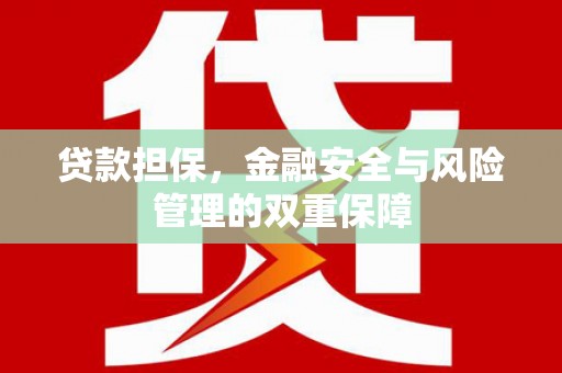 屏南贷款担保，金融安全与风险管理的双重保障
