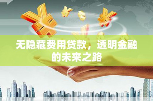 屏南无隐藏费用贷款，透明金融的未来之路
