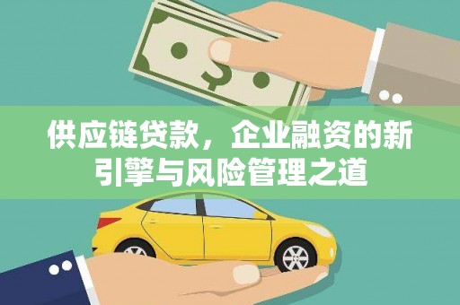屏南供应链贷款，企业融资的新引擎与风险管理之道