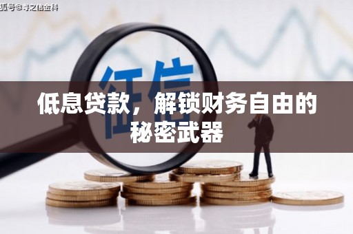 屏南低息贷款，解锁财务自由的秘密武器