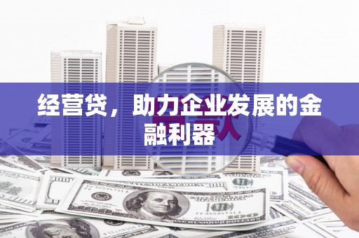 屏南经营贷，助力企业发展的金融利器