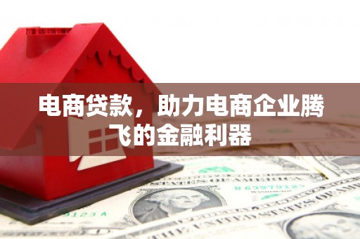 屏南电商贷款，助力电商企业腾飞的金融利器