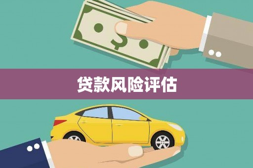屏南贷款风险评估