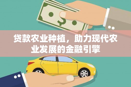 屏南贷款农业种植，助力现代农业发展的金融引擎