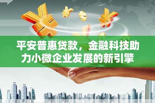 屏南平安普惠贷款，金融科技助力小微企业发展的新引擎