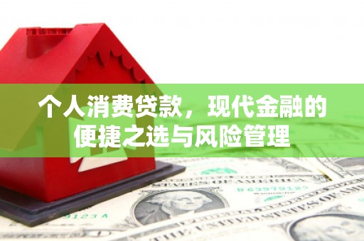 屏南个人消费贷款，现代金融的便捷之选与风险管理