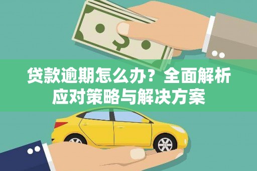 屏南贷款逾期怎么办？全面解析应对策略与解决方案