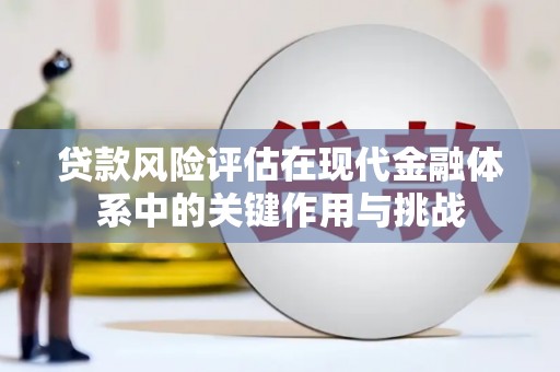 屏南贷款风险评估在现代金融体系中的关键作用与挑战