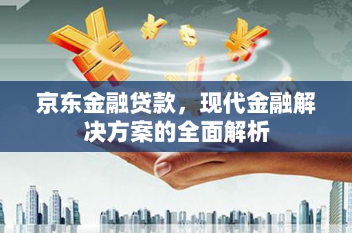 屏南京东金融贷款，现代金融解决方案的全面解析