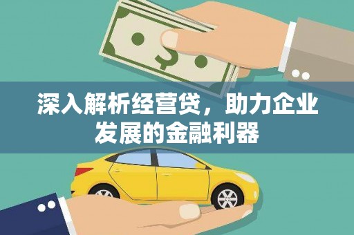 屏南深入解析经营贷，助力企业发展的金融利器