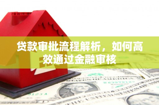 屏南贷款审批流程解析，如何高效通过金融审核
