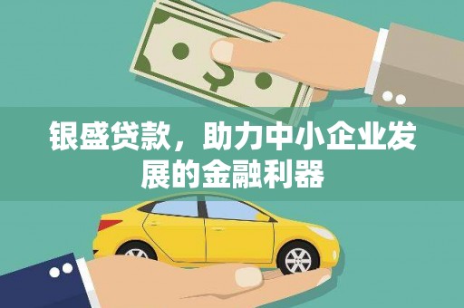 屏南银盛贷款，助力中小企业发展的金融利器