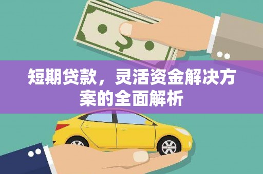 屏南短期贷款，灵活资金解决方案的全面解析