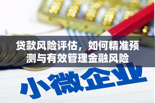 屏南贷款风险评估，如何精准预测与有效管理金融风险