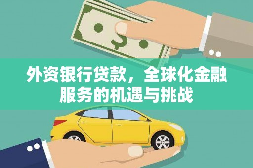 屏南外资银行贷款，全球化金融服务的机遇与挑战