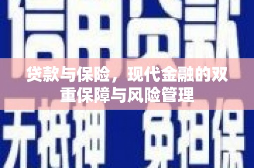 屏南贷款与保险，现代金融的双重保障与风险管理