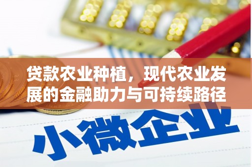 屏南贷款农业种植，现代农业发展的金融助力与可持续路径