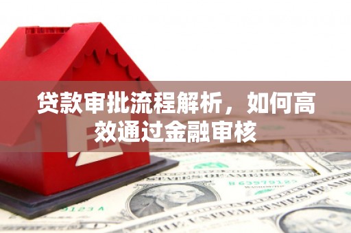 屏南贷款审批流程解析，如何高效通过金融审核