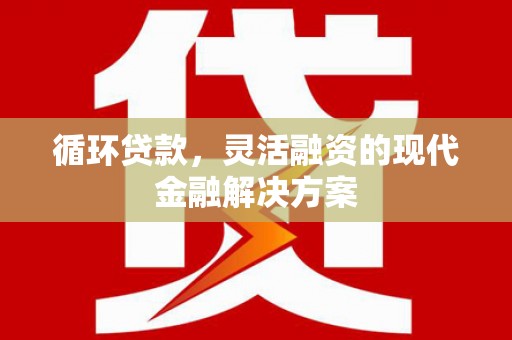 屏南循环贷款，灵活融资的现代金融解决方案