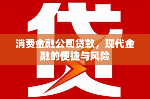 屏南消费金融公司贷款，现代金融的便捷与风险