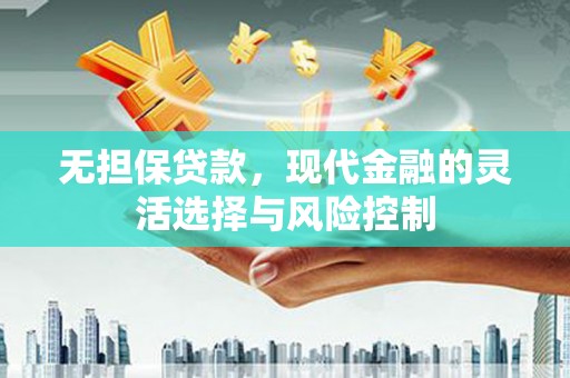 屏南无担保贷款，现代金融的灵活选择与风险控制