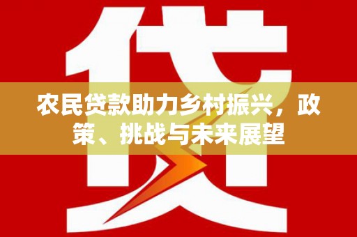 屏南农民贷款助力乡村振兴，政策、挑战与未来展望