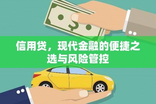 屏南信用贷，现代金融的便捷之选与风险管控