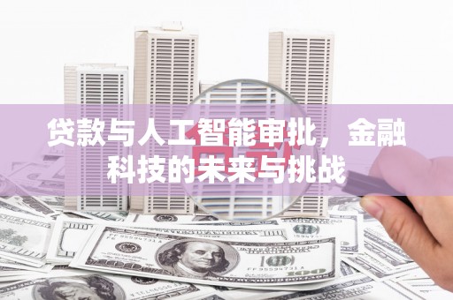 屏南贷款与人工智能审批，金融科技的未来与挑战