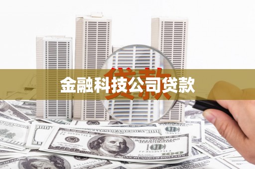 屏南金融科技公司贷款