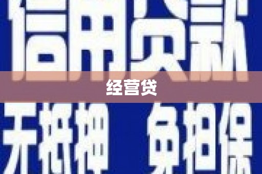 屏南经营贷