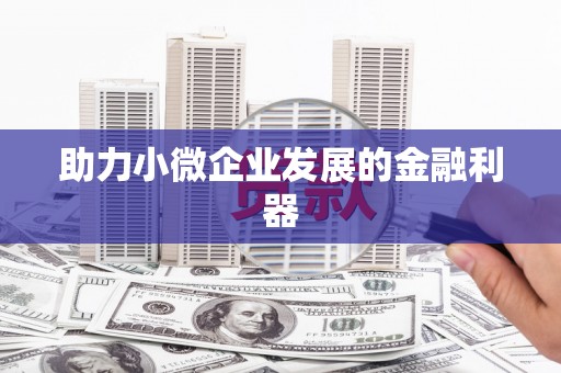 屏南助力小微企业发展的金融利器