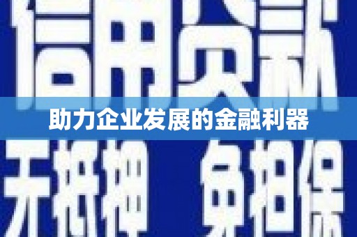 屏南助力企业发展的金融利器