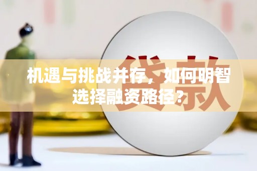 屏南机遇与挑战并存，如何明智选择融资路径？