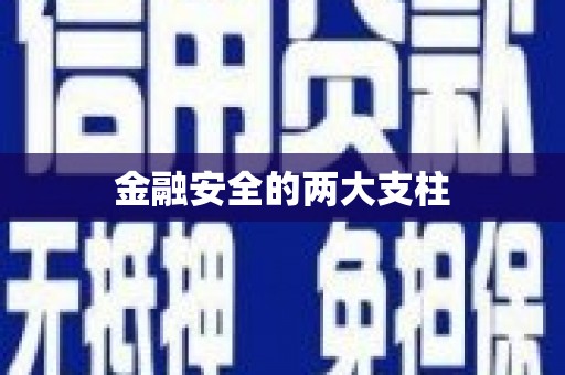 屏南金融安全的两大支柱
